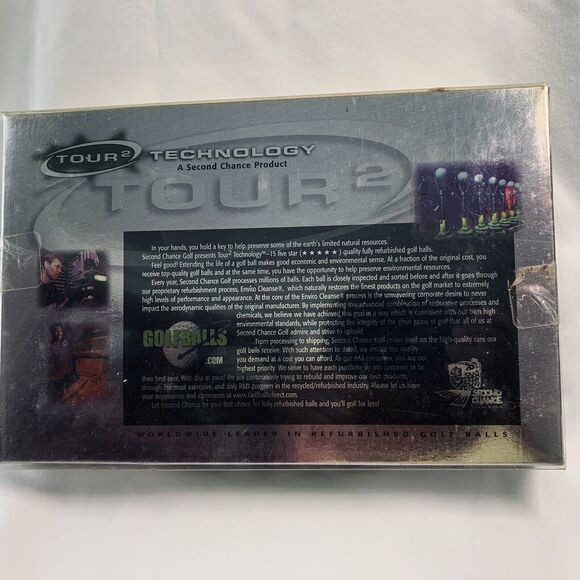 Tour 2 Technology Refurbished 15 Golf Balls Sealed Box Various Brands New In Box - Picture 3 of 3
